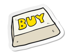 buy button cartoon