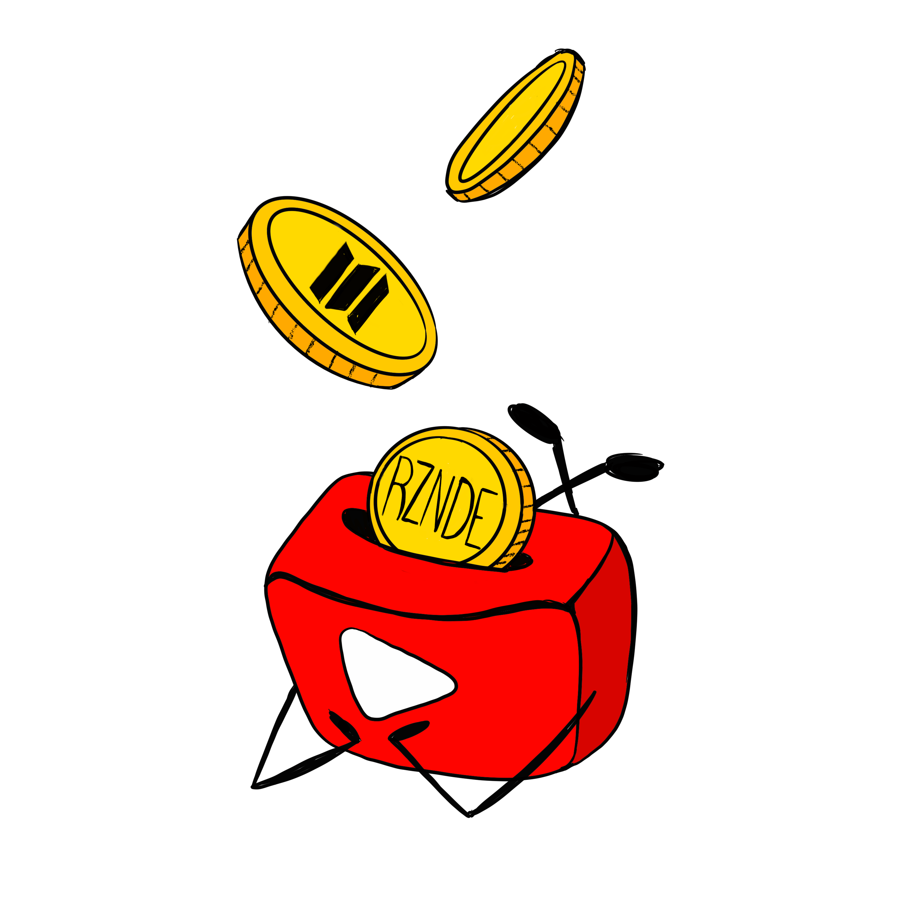 youtube coins cartoon