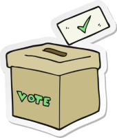 vote box cartoon